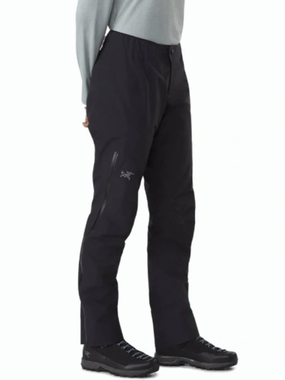 Arc'teryx Zeta SL Shell Pant Black Women's Gore-Tex Paclite Nylon Zipper Small